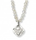 Baroque Chalice Necklace with Freshwater Pearls
