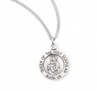 Charm Size Queen of the Holy Scapular Necklace