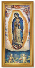 Church Size Our Lady of Guadalupe Gold Framed Art - 2 Sizes