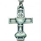 Communion Cross and Chalice Pendant