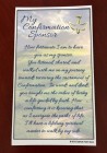 Confirmation Sponsor Pin and Card