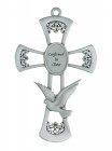 Confirmed in Christ Pewter Wall Cross 6 Inches