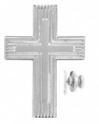Cross on Cross Lapel Pin