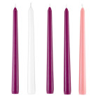 Deluxe Advent Candle Set 10 inch taper