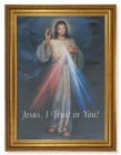 Divine Mercy 19x27 Framed Canvas