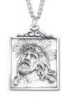 Ecce Homo Medal Sterling Silver