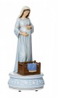 Expectant Mary Musical Figurine 10.25 Inch High
