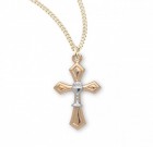 First Communion Cross Pendant with Chalice Centerpiece
