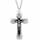 Four Evangelist Men's Crucifix Necklace