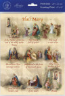 Hail Mary Prayer Print - Sold in 3 per pack