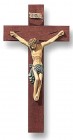 Hand Painted Tomaso Roma Crucifix - 8 inch