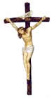 Handpainted Crucifix by Ado Santini