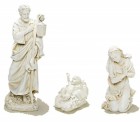 Holy Family Nativity Three-piece Set, 27.5 inches