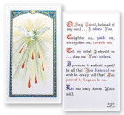 Holy Spirit Laminated Prayer Card