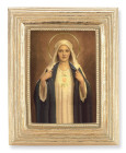 Immaculate Heart of Mary 2.5x3.5 Print Under Glass