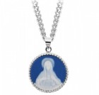Immaculate Heart of Mary Cameo Necklace