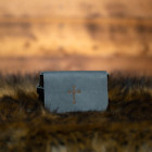 Leather Rosary Pouch Blue Jay