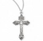 Lily Tip Pardon Crucifix Necklace
