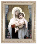 Madonna and Child with Halos 8x10 Framed Print Under Glass