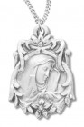 Our Lady of Sorrows Medal Sterling Silver
