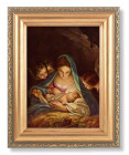 Mary and Jesus with Angels by Nacht 4x5.5 Print Under Glass