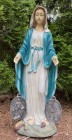 Mary Statue with Miraculous Medal 23" High