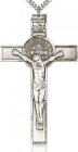 Men's Large St. Benedict Crucifix Pendant