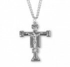 Men's San Damiano Style Crucifix Medal