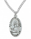 Men's St. Thomas Aquinas Medal Sterling Silver