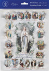 Mysteries of the Rosary Print - Sold in 3 per pack