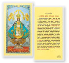 Oracion A Nuestra Senora De San Juan Laminated Spanish Prayer Card