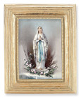Our Lady of Lourdes 2.5x3.5 Print Under Glass