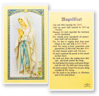 Our Lady of Lourdes Laminated Prayer Card