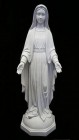 Our Lady of Grace Statue White Marble Composite - 60 inch