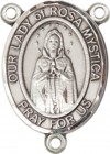 Our Lady of Rosa Mystica Rosary Centerpiece