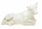 White Ox Statue 13“H for 27“ Scale Nativity Set