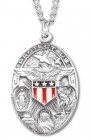 Patriotic Medal Sterling Silver