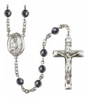 Men's St. Jude Thaddeus Silver Plated Rosary