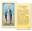Our Lady of Grace Memory of St. Bernard Prayer Cards