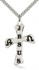 Large JESUS Cross Pendant