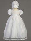 Emma Embroidered Tulle Daylength Baptism Dress