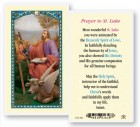 St. Luke Laminated Prayer Cards 25 Pack