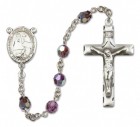 Jeanne Chezard de Matel Sterling Silver Heirloom Rosary Squared Crucifix