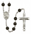 Men's St. Francis Xavier Silver Plated Rosary