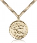 Double Sided St. Michael & Guardian Angel Medal