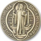 St. Benedict Visor Clip