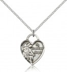 Guardian Angel and Heart Medal