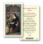 St. Angela Laminated Prayer Cards 25 Pack