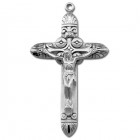 Art Deco Sterling Silver Rosary Crucifix