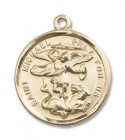 Double Sided St. Michael & Guardian Angel Medal